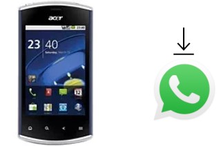 So installieren Sie WhatsApp auf einem Acer Liquid mini E310