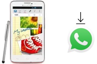 So installieren Sie WhatsApp auf einem alcatel One Touch Scribe Easy