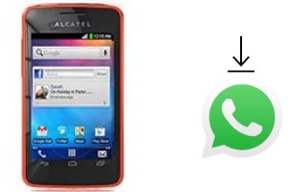 So installieren Sie WhatsApp auf einem alcatel One Touch T'Pop