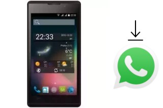 So installieren Sie WhatsApp auf einem Aligator S4515 Duo