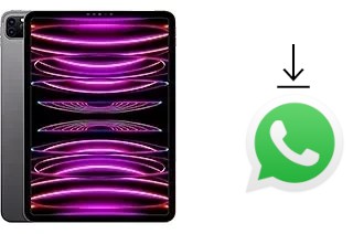 So installieren Sie WhatsApp auf einem Apple iPad Pro 11 (2022)