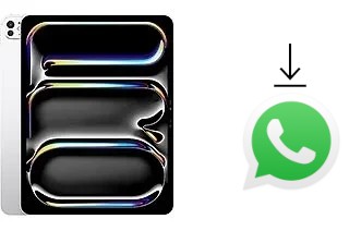 So installieren Sie WhatsApp auf einem Apple iPad Pro 13 (2024)