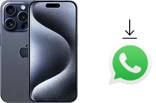 So installieren Sie WhatsApp auf einem Apple iPhone 15 Pro