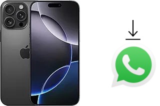 So installieren Sie WhatsApp auf einem Apple iPhone 16 Pro Max