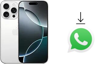 So installieren Sie WhatsApp auf einem Apple iPhone 16 Pro