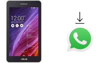 So installieren Sie WhatsApp auf einem Asus Fonepad 7 FE171CG