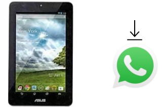 So installieren Sie WhatsApp auf einem Asus Memo Pad ME172V