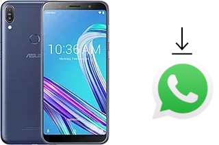 So installieren Sie WhatsApp auf einem Asus Zenfone Max Pro (M1) ZB601KL