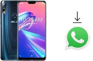 So installieren Sie WhatsApp auf einem Asus Zenfone Max Pro (M2) ZB631KL