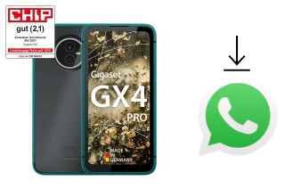 So installieren Sie WhatsApp auf einem Gigaset GX4 PRO