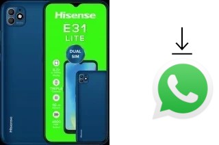 So installieren Sie WhatsApp auf einem HiSense E31 LITE