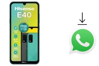 So installieren Sie WhatsApp auf einem HiSense E40 LITE