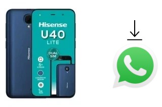 So installieren Sie WhatsApp auf einem HiSense U40 Lite