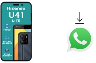 So installieren Sie WhatsApp auf einem HiSense U41 Lite