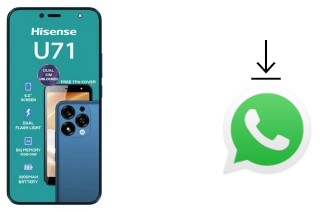 So installieren Sie WhatsApp auf einem HiSense U71