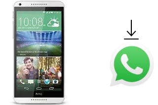 So installieren Sie WhatsApp auf einem HTC Desire 816G dual sim