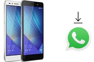 So installieren Sie WhatsApp auf einem Huawei Honor 7