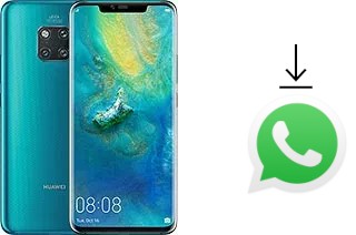 So installieren Sie WhatsApp auf einem Huawei Mate 20 Pro