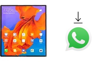 So installieren Sie WhatsApp auf einem Huawei Mate X