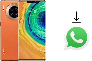 So installieren Sie WhatsApp auf einem Huawei Mate 30E Pro 5G