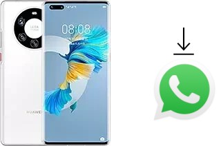 So installieren Sie WhatsApp auf einem Huawei Mate 40 Pro+