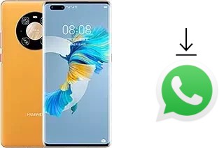 So installieren Sie WhatsApp auf einem Huawei Mate 40 Pro