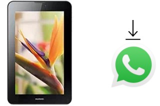 So installieren Sie WhatsApp auf einem Huawei MediaPad 7 Vogue