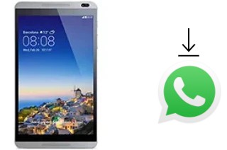 So installieren Sie WhatsApp auf einem Huawei MediaPad M1