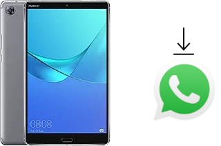 So installieren Sie WhatsApp auf einem Huawei MediaPad M5 8