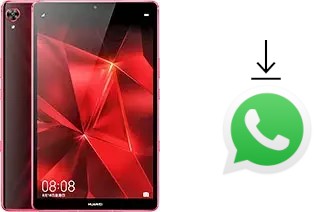 So installieren Sie WhatsApp auf einem Huawei MediaPad M6 Turbo 8.4