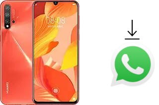 So installieren Sie WhatsApp auf einem Huawei nova 5 Pro