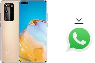 So installieren Sie WhatsApp auf einem Huawei P40 Pro