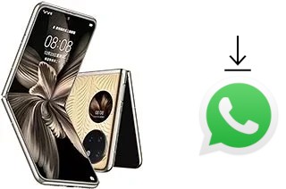 So installieren Sie WhatsApp auf einem Huawei P50 Pocket