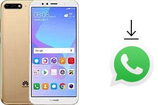 So installieren Sie WhatsApp auf einem Huawei Y6 (2018)