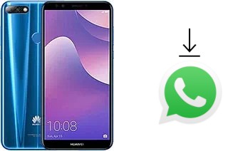 So installieren Sie WhatsApp auf einem Huawei Y7 (2018)