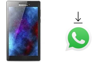 So installieren Sie WhatsApp auf einem Lenovo Tab 2 A7-30