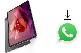 So installieren Sie WhatsApp auf einem Lenovo Tab P12