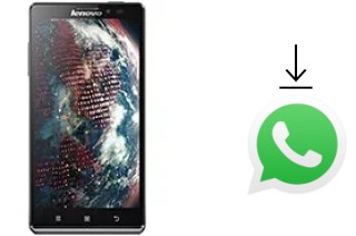 So installieren Sie WhatsApp auf einem Lenovo Vibe Z K910