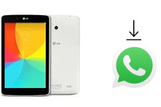 So installieren Sie WhatsApp auf einem LG G Pad 8.0 LTE