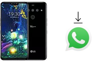 So installieren Sie WhatsApp auf einem LG V50 ThinQ 5G