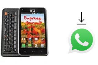 So installieren Sie WhatsApp auf einem LG Mach LS860