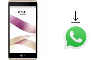 So installieren Sie WhatsApp auf einem LG X Skin