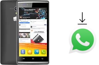 So installieren Sie WhatsApp auf einem Micromax Canvas Fire 4G Q411