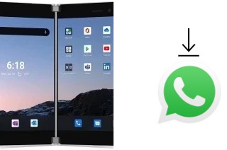 So installieren Sie WhatsApp auf einem Microsoft Surface Duo