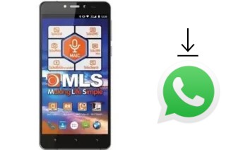 So installieren Sie WhatsApp auf einem MLS IQ1850