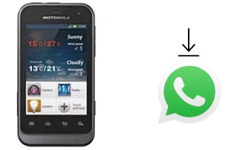 So installieren Sie WhatsApp auf einem Motorola Defy Mini XT320