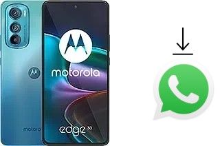 So installieren Sie WhatsApp auf einem Motorola Edge 30