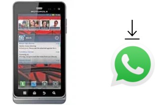 So installieren Sie WhatsApp auf einem Motorola MILESTONE 3 XT860