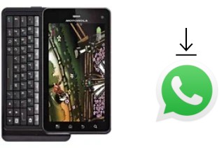 So installieren Sie WhatsApp auf einem Motorola Milestone XT883