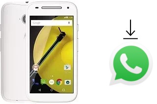 So installieren Sie WhatsApp auf einem Motorola Moto E Dual SIM (2nd gen)